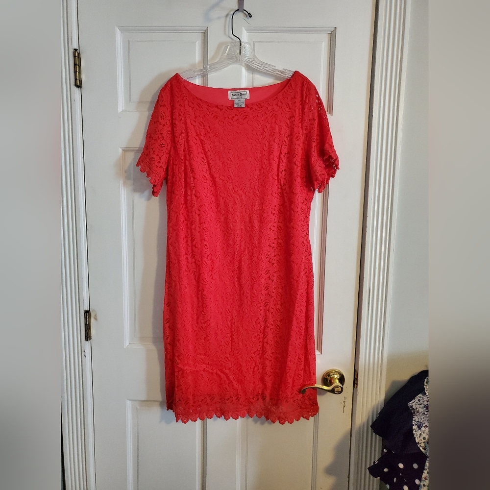 Red dress